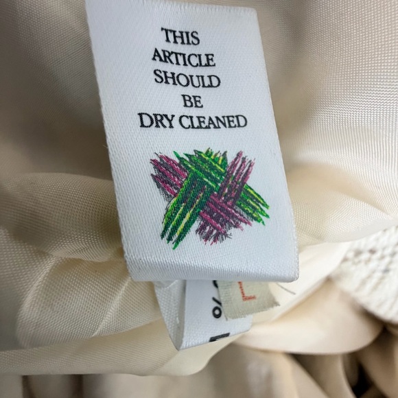 Wool Cream Toggle Button Coat - Picture 6 of 6